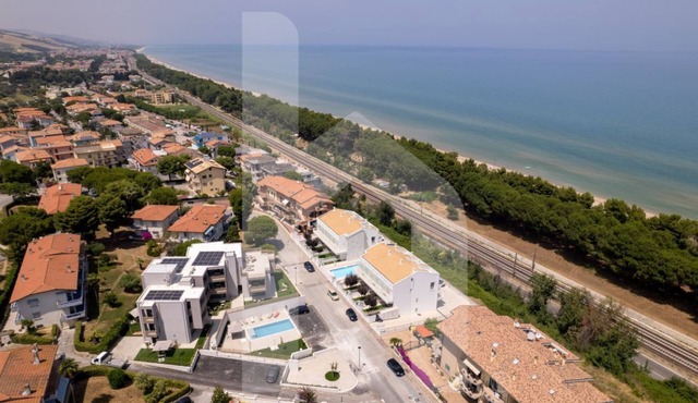 The recently-built Résidence Cerrano Park comprises two buildings with 12 three-room apartments, and offers guests the unique opportunity to enjoy breakfast or lunch with a breathtaking view of the surrounding countryside.