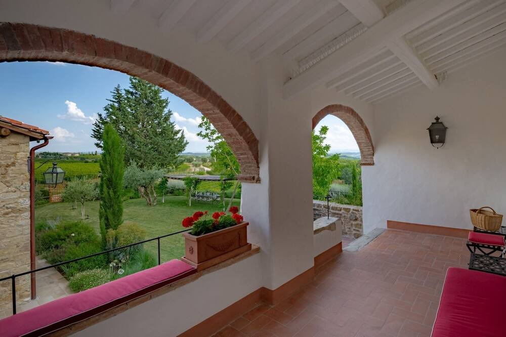 Photo of Patio Balcony in Gaiole in Chianti