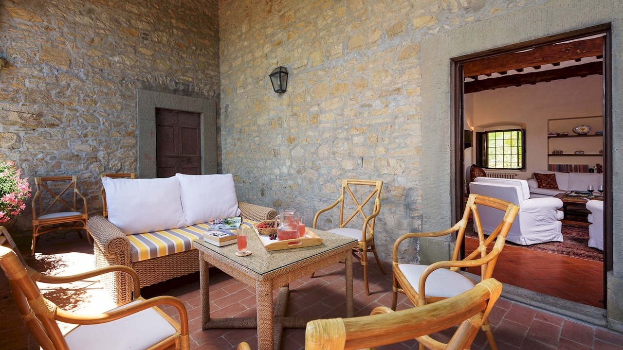 Photo of Patio Balcony in Radda in Chianti