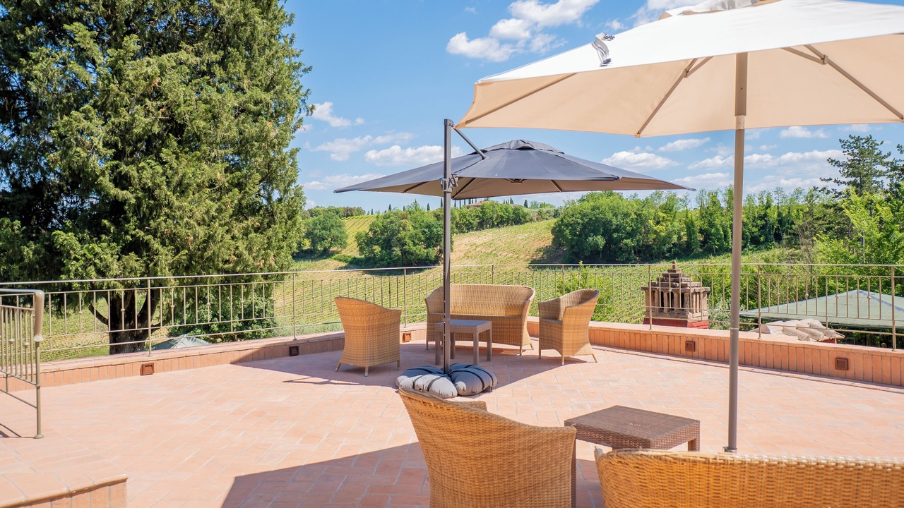 Photo of Patio Balcony in San Gimignano