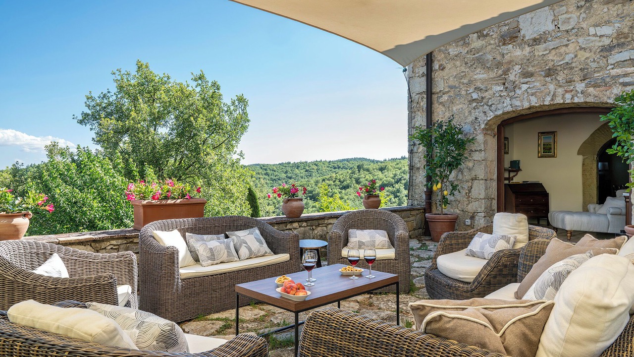 Photo of Patio Balcony in Radda in Chianti