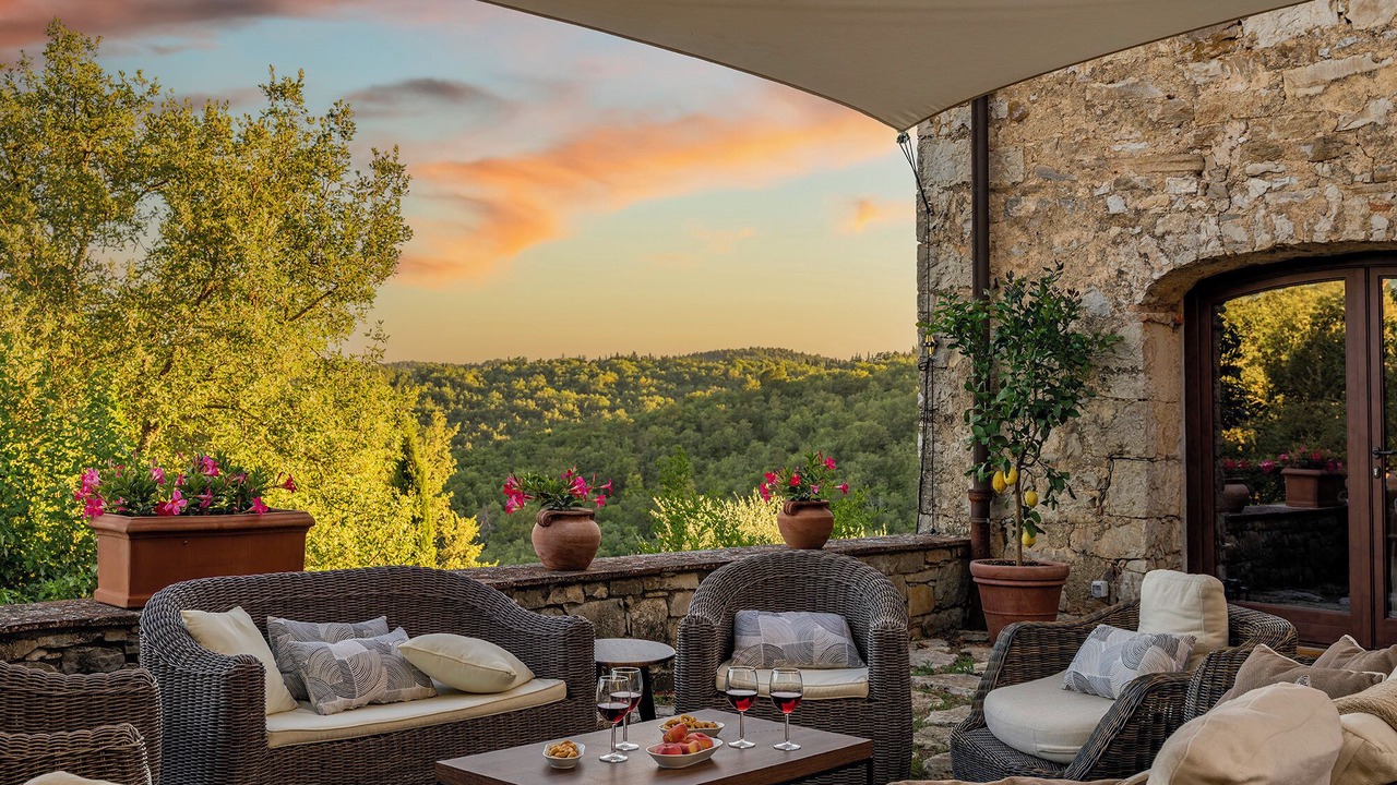 Photo of Patio Balcony in Radda in Chianti