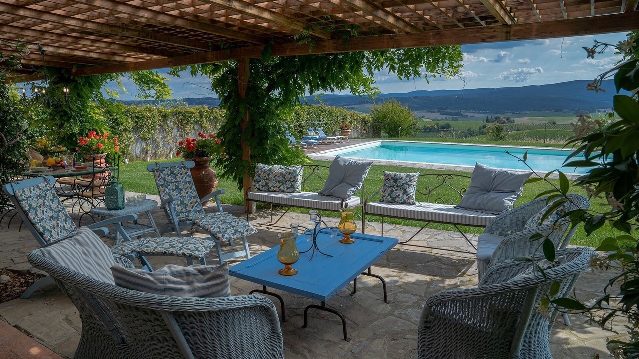 Photo of Patio Balcony in Castellina in Chianti