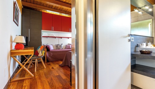 Family Room, Private Bathroom, Pool View