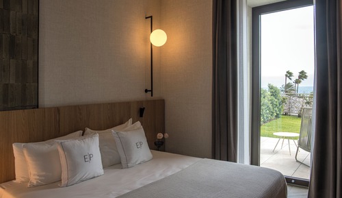 Deluxe Double Room, Patio, Sea View