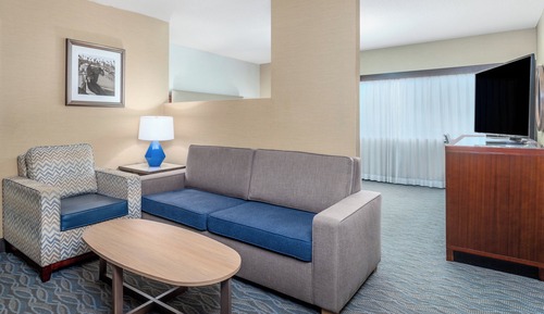 Junior Suite, 1 King Bed, Roll-in Shower (Mobility Accessible)