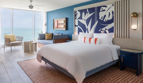 Junior Suite, 1 King Bed with Sofa bed, Oceanfront