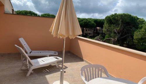 Two-Bedroom Apartment with Balcony and Terrace