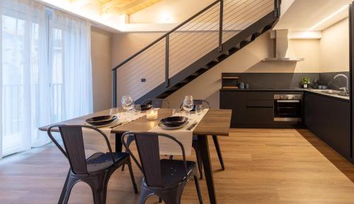 Deluxe One-Bedroom Apartment with Garden View