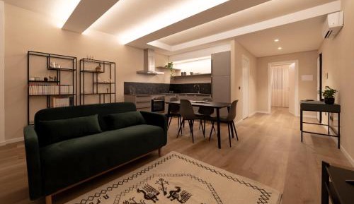 Deluxe One-Bedroom Apartment with Garden View