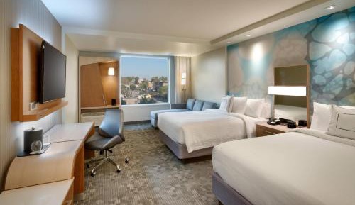 Queen Guest Room with Two Queen Beds and Sofa Bed