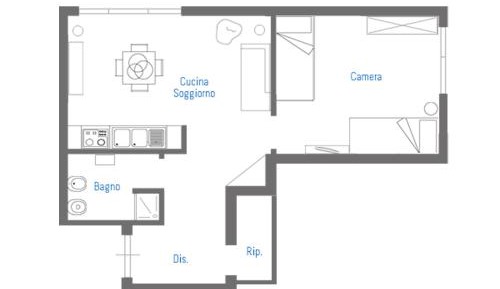 One-Bedroom Apartment